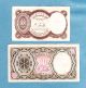 The Arab Republic Of Egypt / 5 & 10 Piastres (2 Notes) - S.  401319 & 922536 Africa photo 1