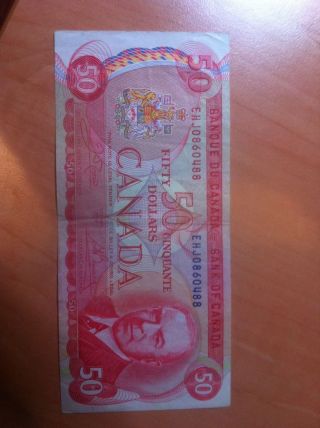 1975 Canadian $50 Bill photo
