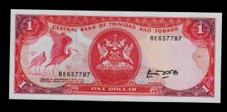 Trinidad And Tobago 1 Dollar (1985) Be Pick 36a Unc. photo