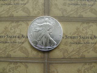(1) - 2014 American Eagle Silver 1 Oz Bullion Coin Fresh Out Of Tube Bu photo