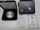 2013 W American Eagle Silver Proof Coin In Velvet & Satin Case 1 Oz From Silver photo 5