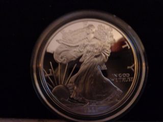 1997 - P 1 Oz Proof Silver American Eagle (w/box &) photo
