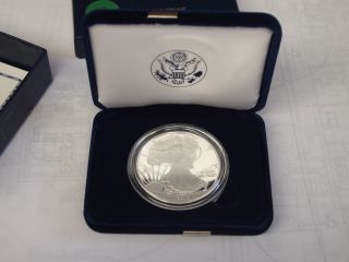 2010 American Silver Eagle Proof Coin 1 Oz.  999 Fine Silver photo