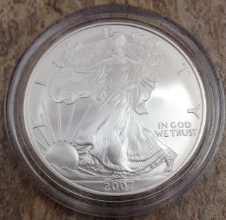 Another 2007 W $1 American Silver Eagle 