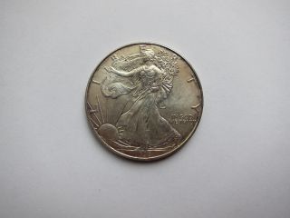 1996 Silver Eagle,  One Dollar. .  Rare Date. .  Gem Unc. .  Nr. . photo