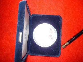 1999 - P 1 Oz Proof Silver American Eagle Coin - Box photo