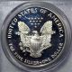 1993 - P American Eagle Silver Dollar Pr69 Dcam Pcgs Proof 69 Deep Cameo Silver photo 3