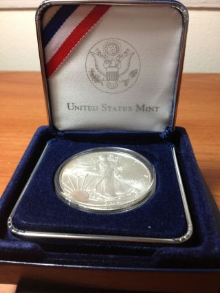 2012 American Silver Eagle 1 Troy Oz.  999 $1 Bullion Bu Gem Uncirculted photo