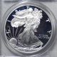 2003 - W American Eagle Silver Dollar Pr69 Dcam Pcgs Proof 69 Deep Cameo Silver photo 1