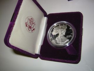 American Eagle Liberty $1 Dollar 1986 - S - 1 Oz Fine Silver Bullion Coin, photo