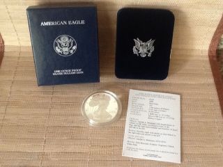 American Eagle One Ounce Silver Proof Coin photo