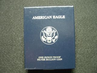 1999 - P Gem Proof American Silver Eagle And Proof photo