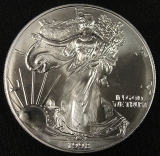 1998 American Silver Eagle Bullion Coin Key Date Uncirculated Nr photo