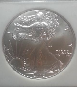 2003 Silver Eagle Ngc Ms69 Mby813 photo