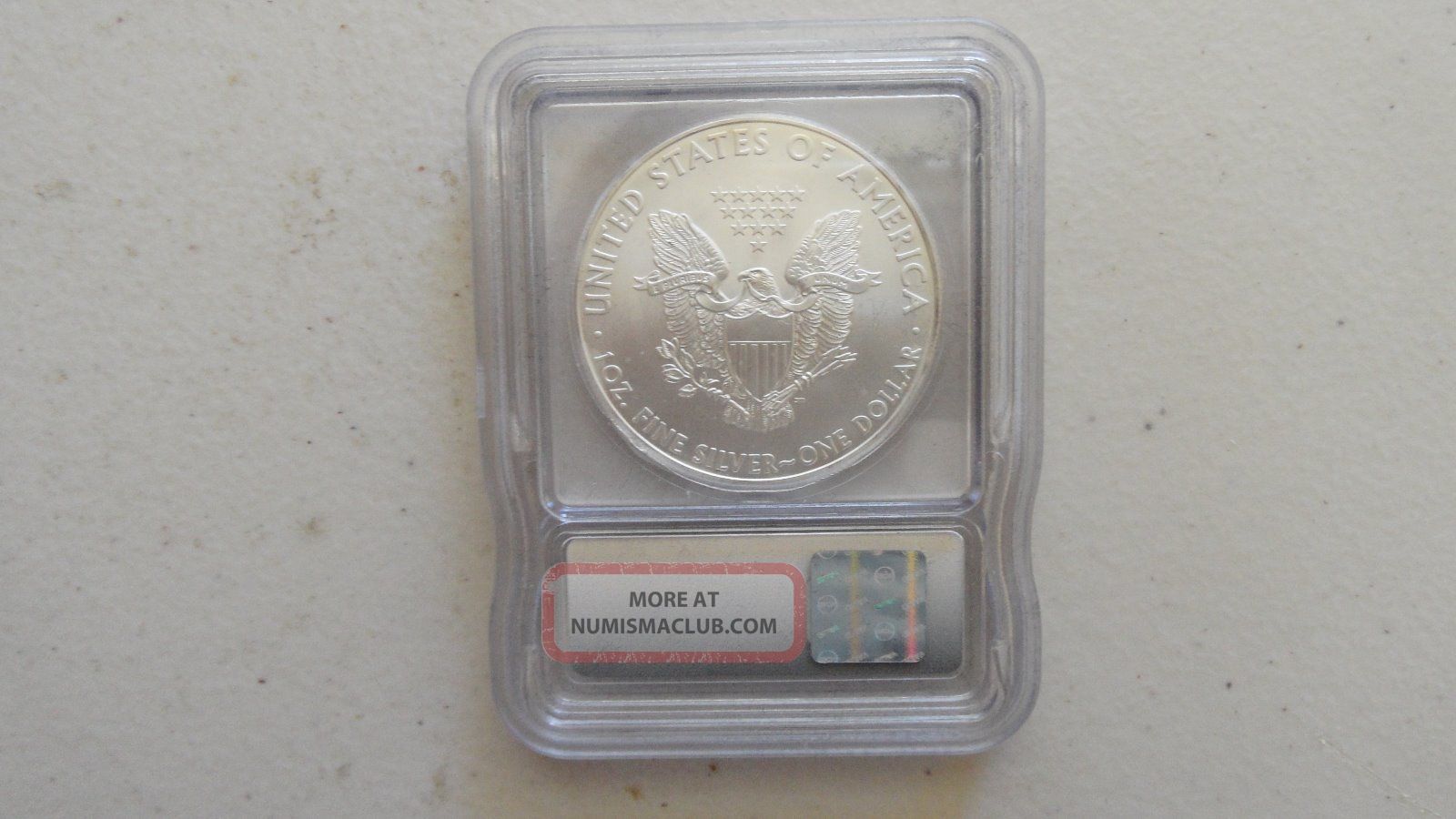 2010 Silver Eagle Ms70