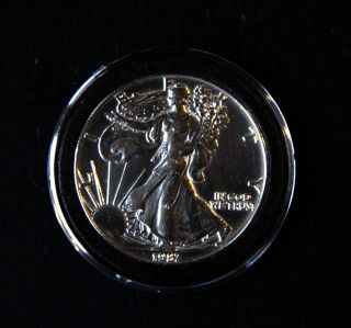 United States Silver Dollar,  1987 Bullion photo