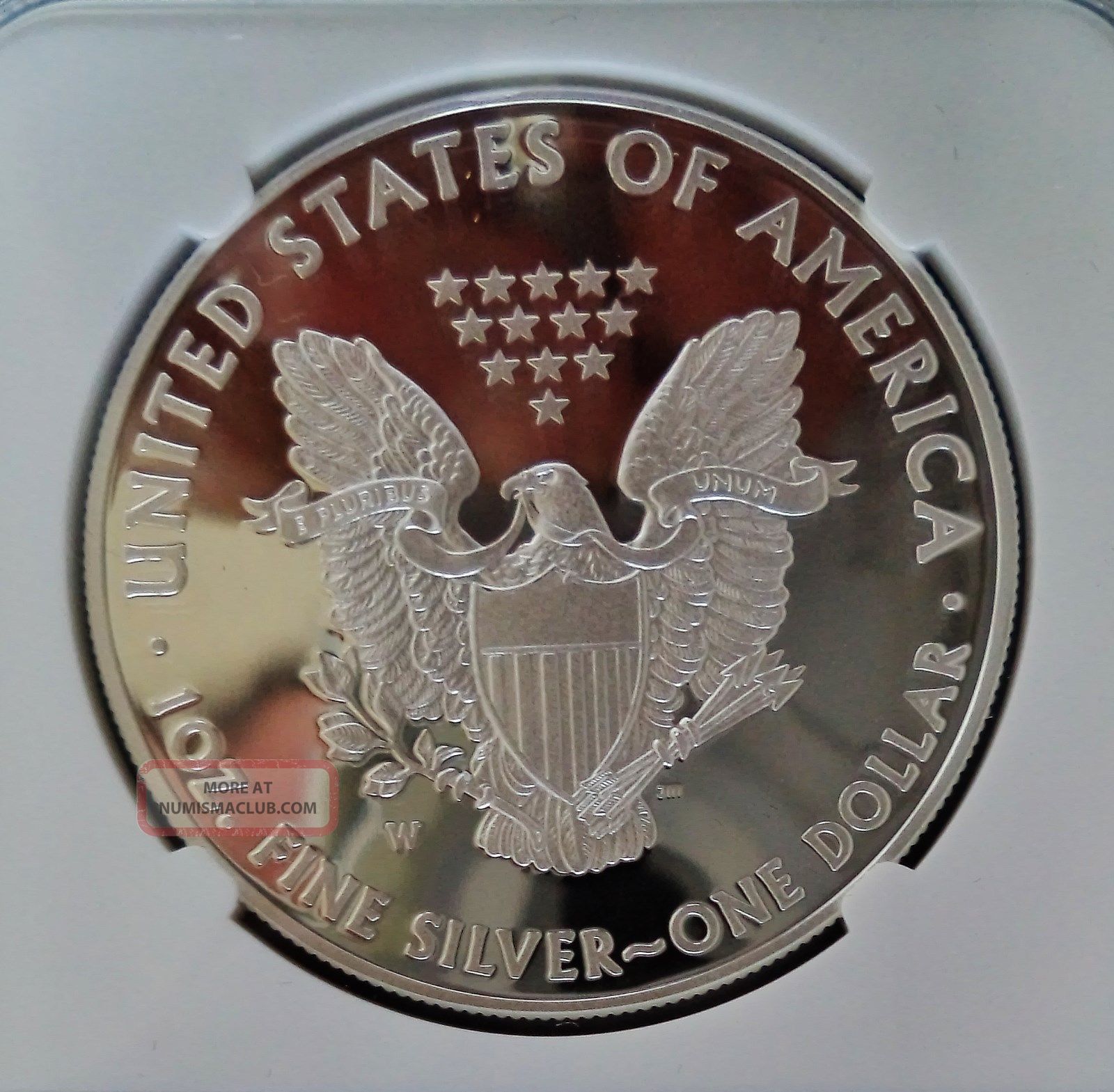 2014 (w) 1 Oz Silver Eagle - Early Releases - Ngc Pf 70 Ultra Cameo W ...
