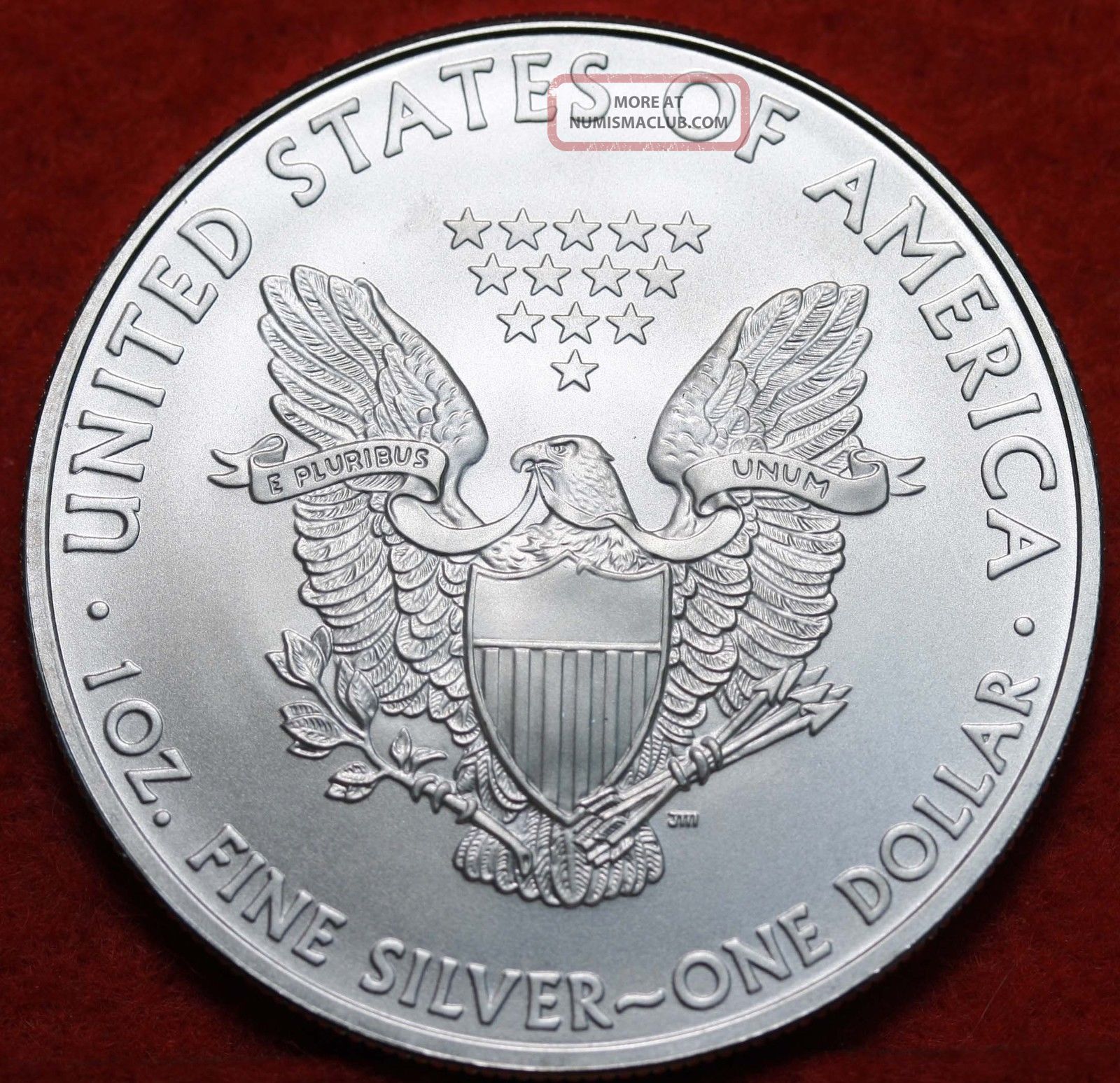 Uncirculated 2010 American Eagle Silver Dollar