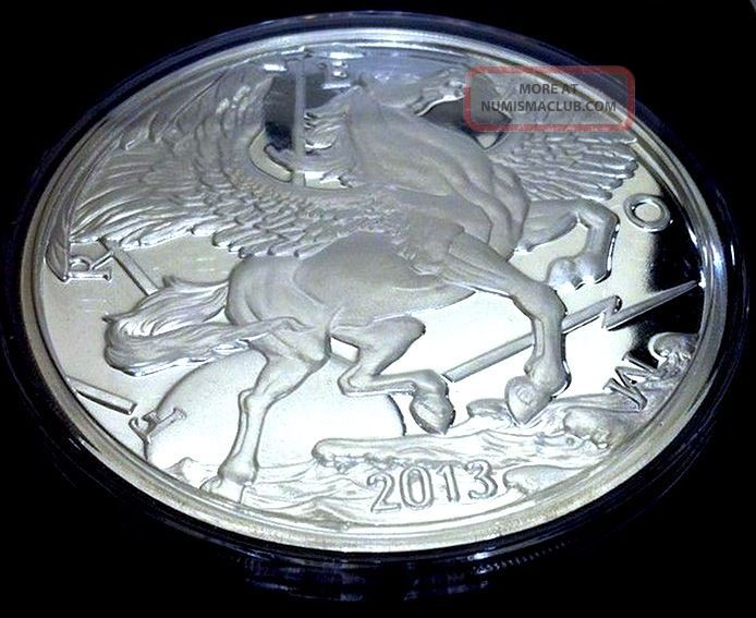 2013 Pegasus 10oz Proof Coin 999 Silver - Tiny 1000 Mintage