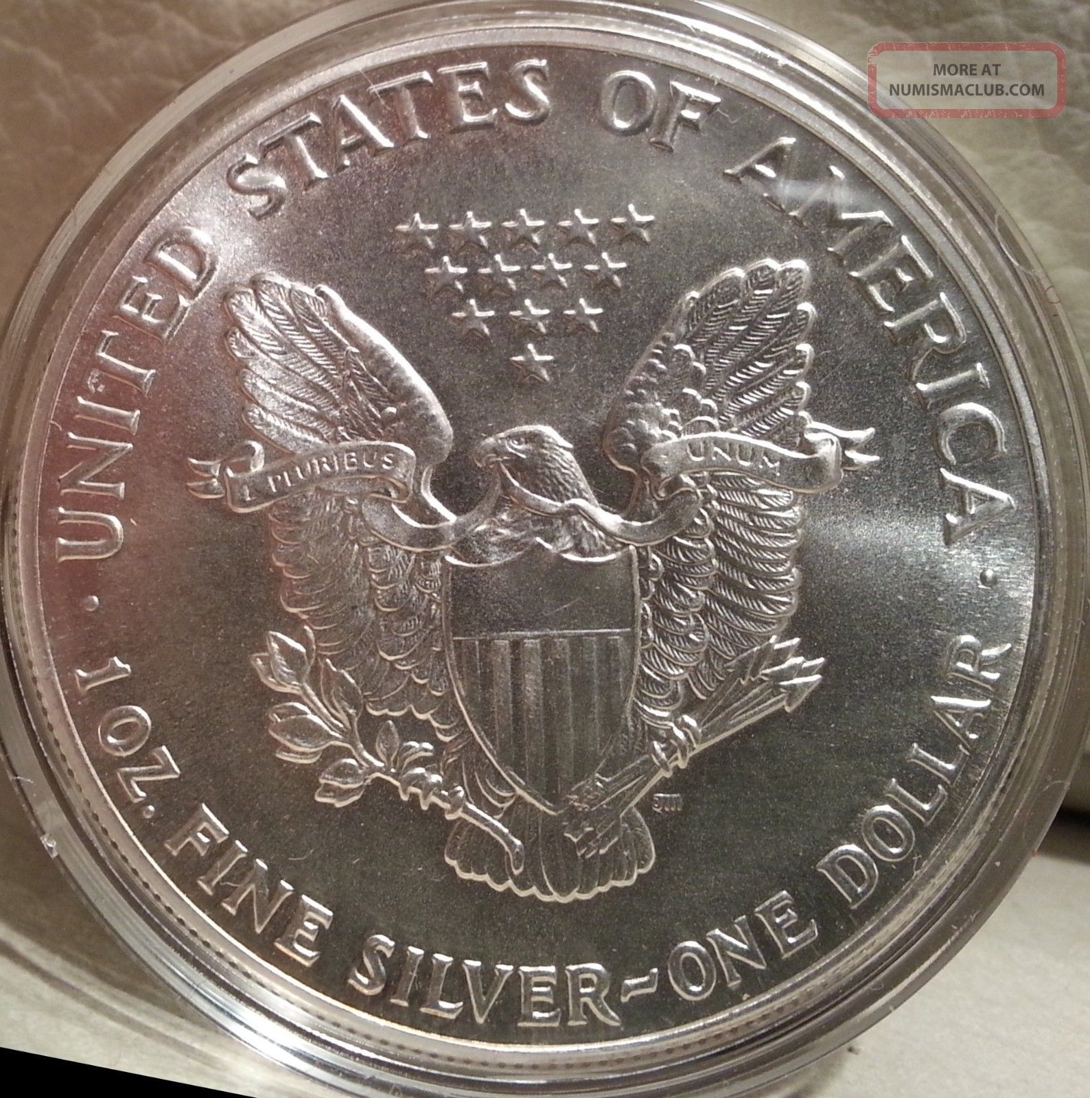 1986 1 Oz Silver American Eagle (brilliant Uncirculated)