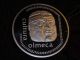1 Oz 999 Silver Libertad Pura Plata Mexico Mayan Head Olmeca Coin 1984 Silver photo 1