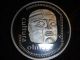 1 Oz 999 Silver Libertad Pura Plata Mexico Mayan Head Olmeca Coin 1984 Silver photo 3