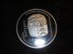 1 Oz 999 Silver Libertad Pura Plata Mexico Mayan Head Olmeca Coin 1984 Silver photo 4