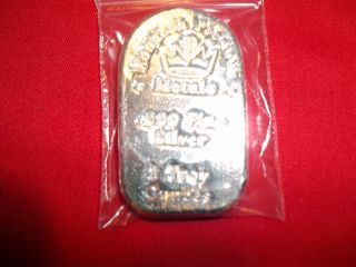 2 Ounce Troy.  999 Fine Silver Monarch Precious Metals Bar, photo