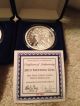 (2) Sbss Freedom Girl Proof 1 Oz. .  999 Pure Silver Rnd With Coas Consecutives Silver photo 3