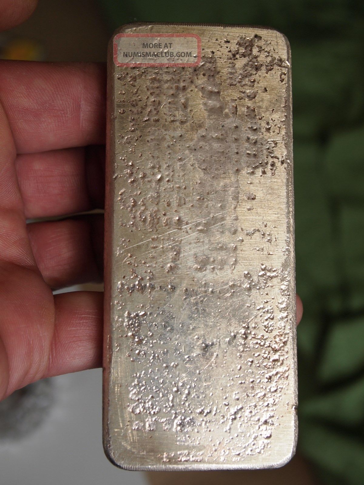 Engelhard London ½ Kilo Old Pour Silver Bar 999/1000 Rare