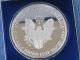 1995 Washington Giant Commemorative.  999 Silver Eagle 8 Troy Ounces E0018 Silver photo 3