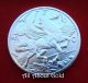 Solid Silver Round 1 Troy Oz Pegasus.  999 Freedom Bull Lion Market People Silver photo 1