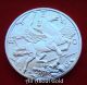 Solid Silver Round 1 Troy Oz Pegasus.  999 Freedom Bull Lion Market People Silver photo 3