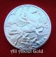Solid Silver Round 1 Troy Oz Pegasus.  999 Freedom Bull Lion Market People Silver photo 8