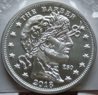2 Pack - Barber Zombuck - 4th Edition In The 10 Coin Series photo