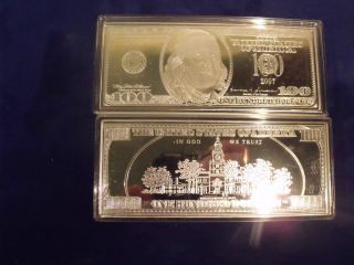 Sharp 2007 4 Troy Ounce $100.  00 Fed.  Reserve Note photo