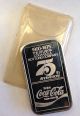 Coca Cola 75th Anniversary.  999 Sterling Bar Atlanta 1975 Silver photo 2
