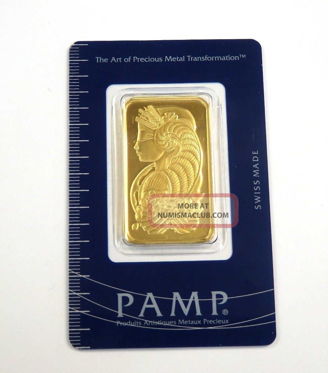 Suisse One Troy Ounce 999.9 Fine Gold Pamp Suisse One Troy Ounce 999, 9 Fine Gold