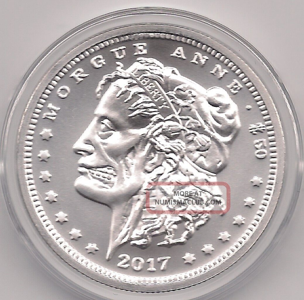 1oz Fine Silver Round Morgue Anne Currency Of The Apocalypse Discontinued 1oz-fine-silver-round-morgue-anne-currency-of-the-apocalypse-discontinued