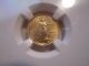 1989 1/10 Oz $5 Gold Eagle Ms 70 - 1 In Ngc Registry Gold photo 1