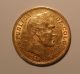 1924 - B Gold (10) Diez Pesos Colombia Simon Bolivar,  Rare South America photo 1