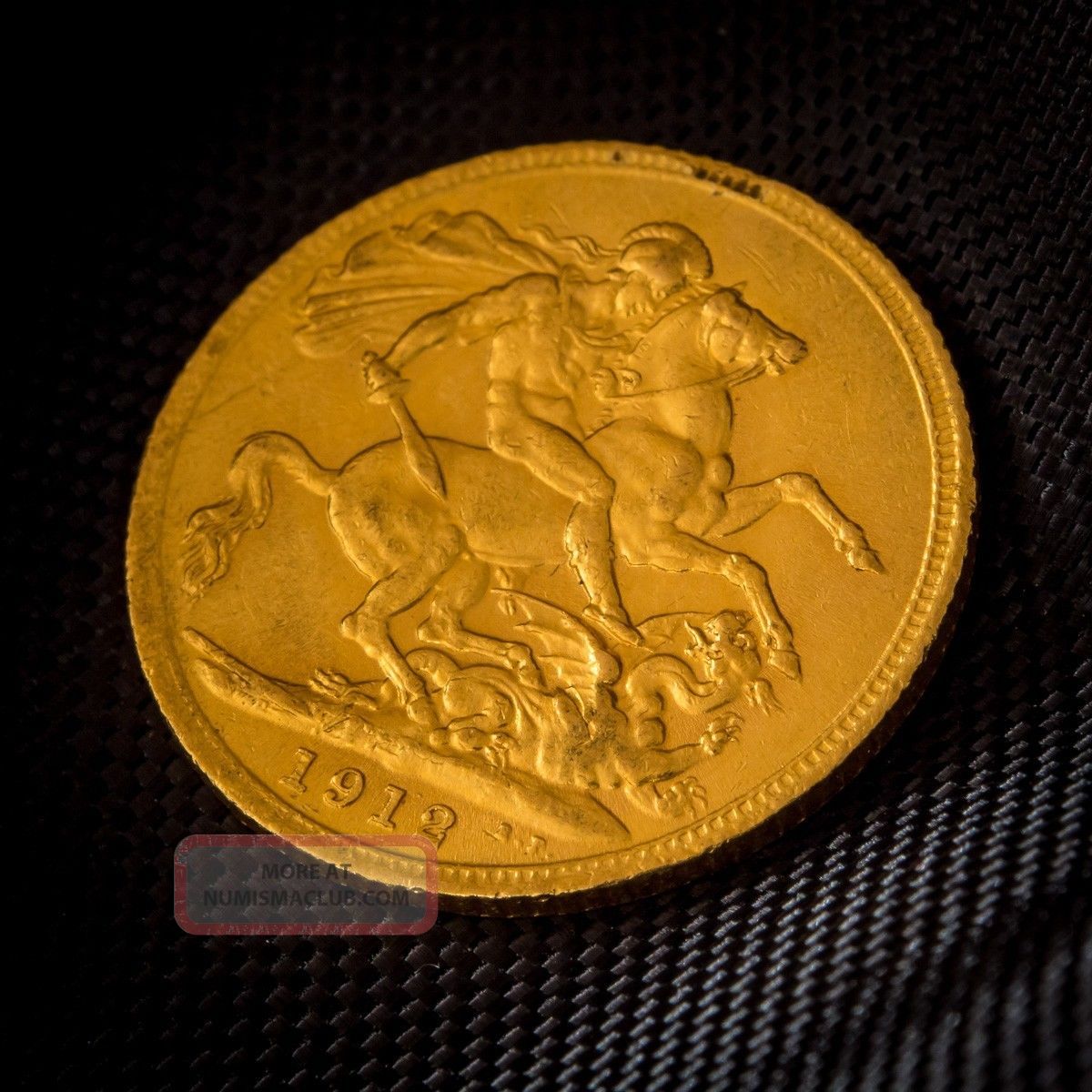 21k solid gold coin