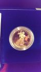 1987 Proof American Gold Eagle (1 Oz Papers And Box) Coins: US photo 1