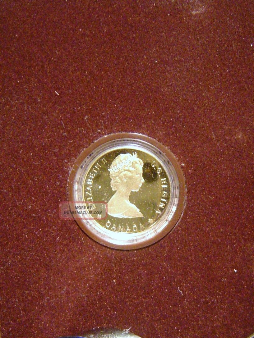 1989 Canada 100 Gold Coin Commemorative Proof 14kt Sainte Marie W 1989-canada-100-gold-coin-commemorative-proof-14kt-sainte-marie-w