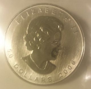 1 Oz Ounce Palladium Canadian Maple Leaf Coin 2006 Elizabeth Ii 0.  9995 Bullion photo