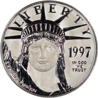 American Platinum Eagle (1 Oz) $100 - Bu - Random Date photo