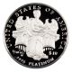 2006 - W Platinum Eagle $10 Pcgs Proof 69 Dcam Statue Liberty 1/10 Oz Platinum photo 3