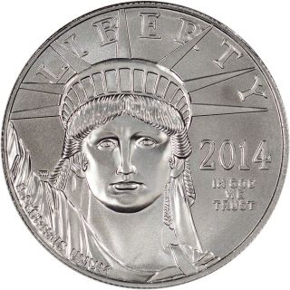 2014 American Platinum Eagle (1 Oz) $100 photo