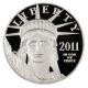 2011 - W Platinum Eagle $100 Pcgs Proof 69 Dcam Statue Liberty 1 Oz Platinum photo 2