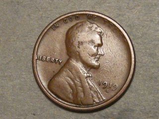 1919 - S Lincoln Wheat Cent 7111 photo